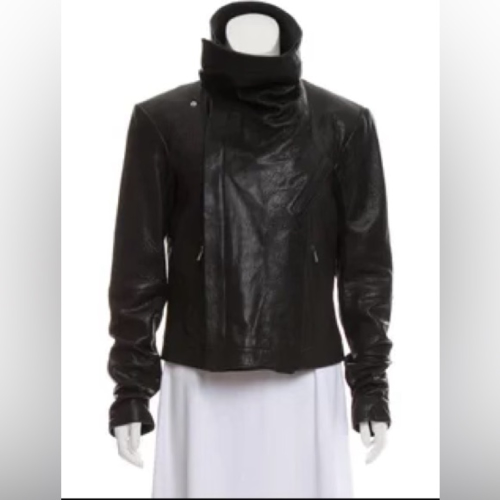 Black Veda leather jacket